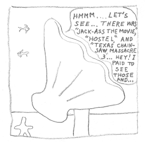 Man becomes clam-man