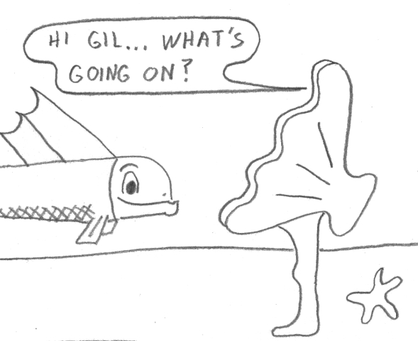 Man becomes clam-man