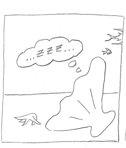 Man becomes clam-man