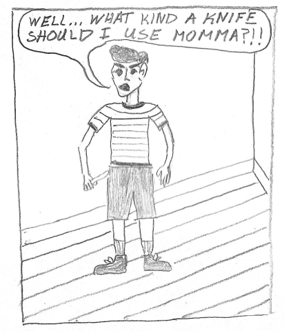 Man becomes clam-man