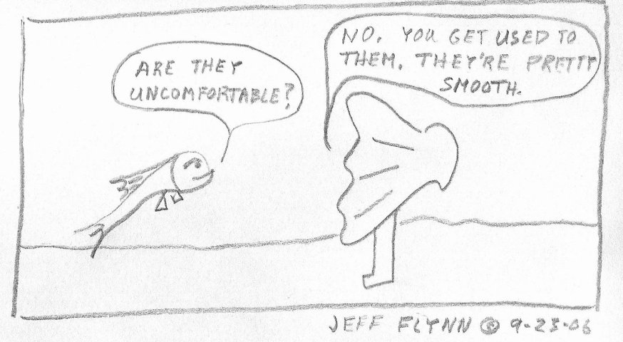 Man becomes clam-man
