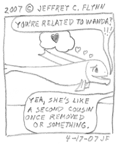 Man becomes clam-man