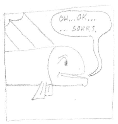 Man becomes clam-man