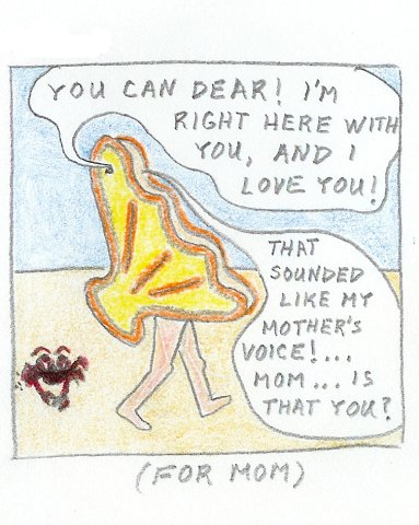 Man becomes clam-man