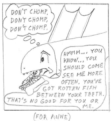 Man becomes clam-man