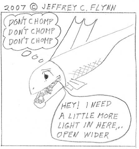 Man becomes clam-man
