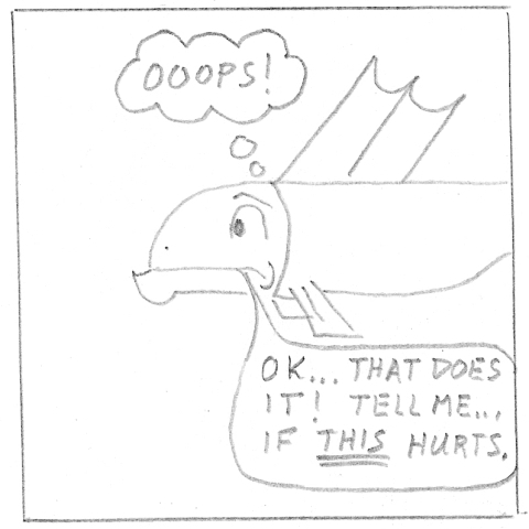 Man becomes clam-man