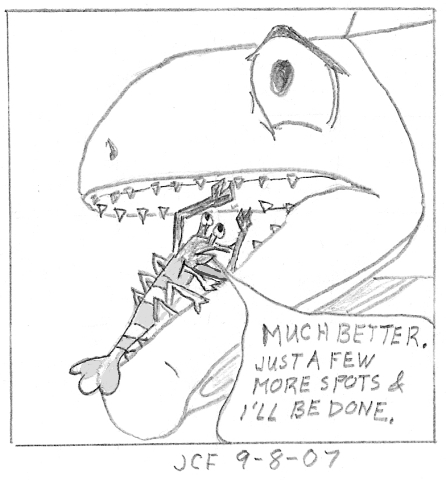 Man becomes clam-man