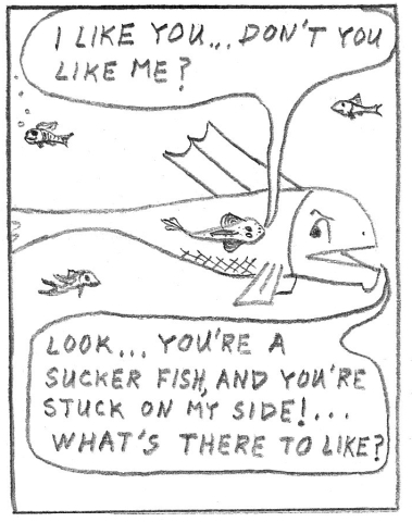 Man becomes clam-man