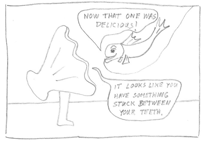 Man becomes clam-man