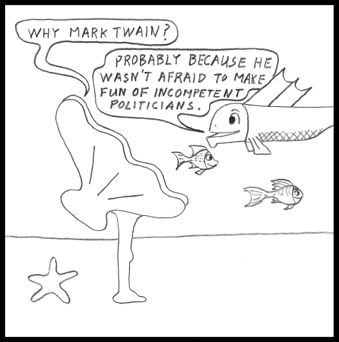 Man becomes clam-man