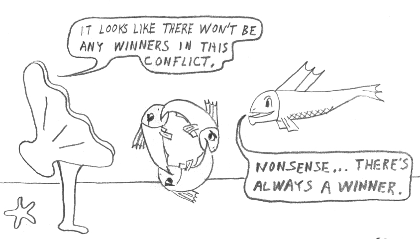 Man becomes clam-man