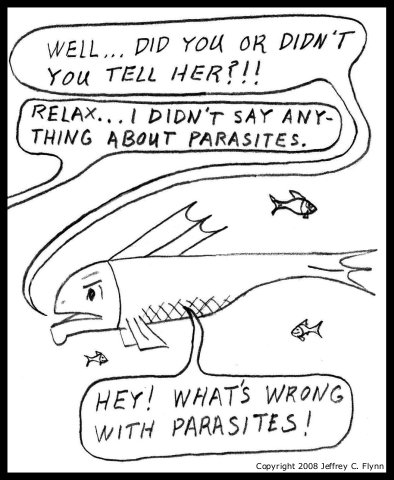 Man becomes clam-man