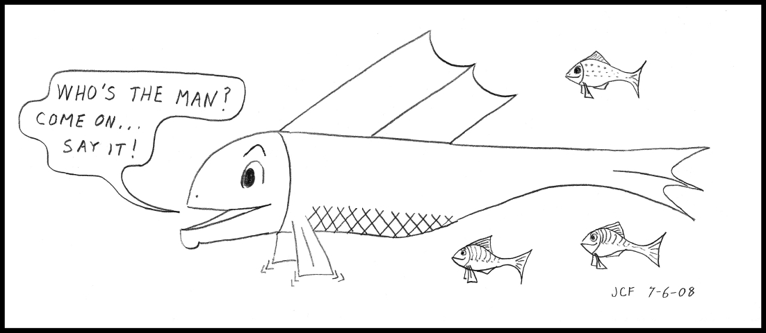 Man becomes clam-man