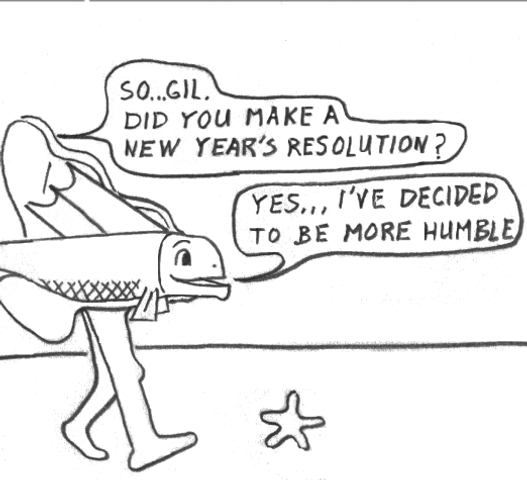 Man becomes clam-man